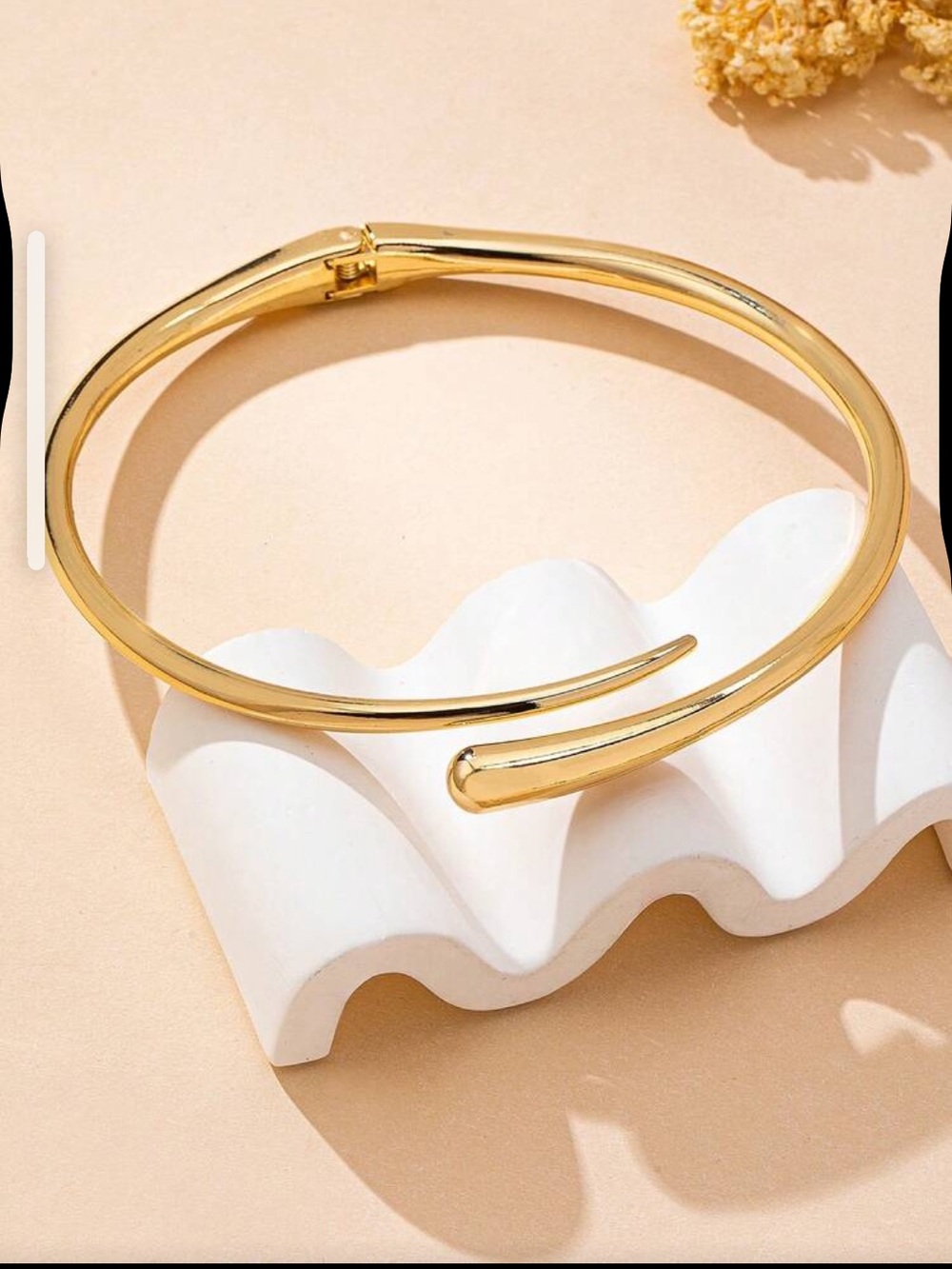 Gold Open-Front Women's Necklace Choker